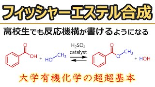 【大学レベル！】エステル合成の反応機構を超詳しく解説【定番実験座学】 [upl. by Belen]