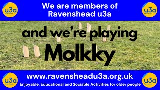 We are u3a members and we’re playing Molkky [upl. by Sayette]