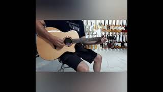 DEMO VEELAH V2 GACE ELECTROACUSTICA  Guitar shop Barcelona [upl. by Aeht]