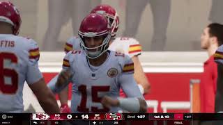 49ers Vs Chiefs week 7 Super Bowl Rematch  Madden 25 Franchise Pt7 [upl. by Nicholl]