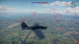 Flying a Big Fat Bird 30 BR War Thunder Part 3 [upl. by Hilton]