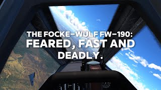 The FockeWulf FW190 feared fast and deadly [upl. by Ahtimat]