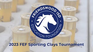 2023 FEF Sporting Clays Tournament Recap Video [upl. by Gord]