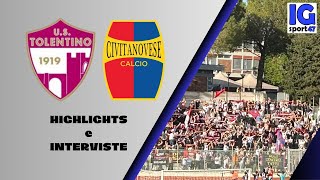 Tolentino vs Civitanovese 23 Eccellenza Marche [upl. by Oirasan692]