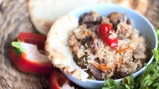 Pilaf met rundvlees en rijst  Allrecipesnl [upl. by Corabelle]