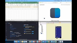 MacOS Split Screen and Tile Windows mac macbook macos [upl. by Namref836]