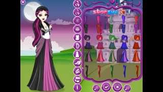 Ever After High School Raven Queen Game Play Dress Up Fun [upl. by Sisson]