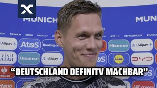 quotSie sind verwundbarquot Dänemarks Vestergaard spuckt große Töne vor Deutschland 👀  EURO 24 [upl. by Meg110]