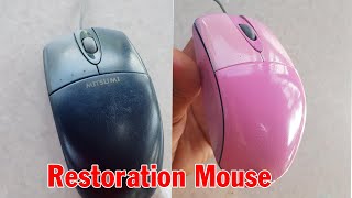 Restoration Mouse Mitsumi USB  Restoration TV [upl. by Saalocin82]