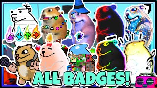 HOW TO GET ALL BADGES in Find the Chomiks PART 1  ROBLOX [upl. by Irod]