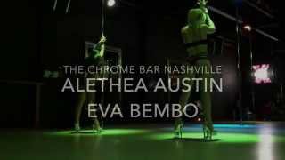 quotKeep it Sexyquot Alethea Austin amp Eva Bembo Pole Dance 111615 [upl. by Anaerb]