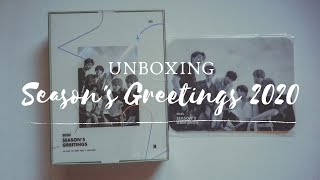 UNBOXING  BTS Season’s Greetings 2020 [upl. by Sorkin]