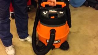 Ridgid 14 gallon shop vac [upl. by Colline]