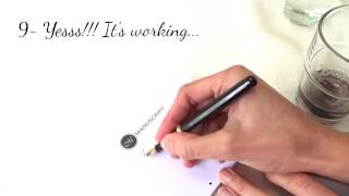 How to get the ink flowing in my calligraphy pen [upl. by Faust837]