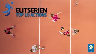 Top 10 Volleyball Actions of October  Elitserien 201920 [upl. by Michaeu]