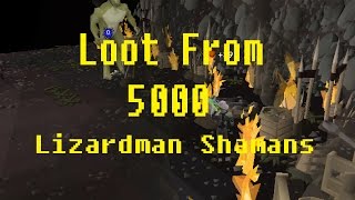 Loot From 5000 Lizardman Shamans [upl. by Dedrick]