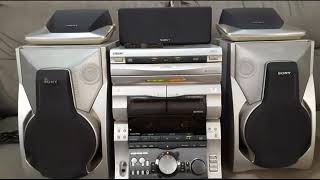 Funcionamento Micro System Sony GRX 10AV [upl. by Radloff710]