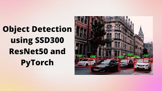 Object Detection using SSD300 ResNet50 deep learning model with the PyTorch deep learning framework [upl. by Modesta]