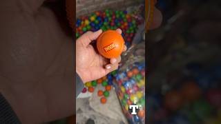 Factory mein rubber ki ball kaise banti hai making factory india viral [upl. by Htiekel]