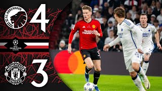 FC Copenhagen 43 Man Utd  Match Recap [upl. by Uwton]