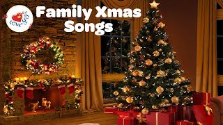 Family Christmas Songs Playlist By The Fireplace 🔥 [upl. by Casey]