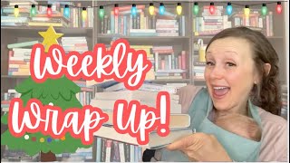 Historathon holiday reads middle grade and more Weekly Wrap up Nov 2329 2024 [upl. by Adnorat]