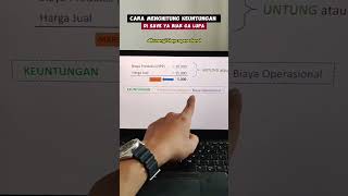 Cara menghitung BEP fypシ゚viral tutorial fyp food [upl. by Hammock101]