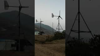 Wind Turbine in Nepal [upl. by Iene]