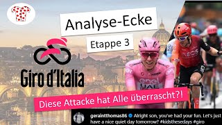 Puncheure gegen Sprinter  AnalyseEcke Etappe 3 Giro Italia 2024 [upl. by Xerxes]