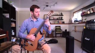 JS Bach BWV 997 Gigue classical guitar [upl. by Aiuhsoj]