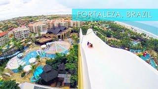 Insano Beach Park Adventures in Fortaleza  Travel Deeper Brazil Ep 10 [upl. by Ocirne]