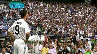 HD Presentacion Cristiano Ronaldo en el Real Madrid [upl. by Lowery929]