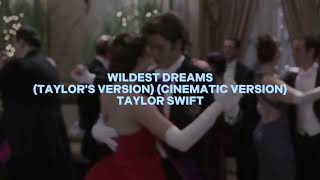 wildest dreams taylors version cinematic version taylor swift — edit audio 2 versions [upl. by Ku761]