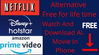 netflix disneyhotstar Netflix Disneyhotstar and Amazon prime video Alternative For free [upl. by Catriona623]