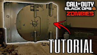 quotLIBERTY FALLSquot  HOW TO OPEN THE BANK VAULT GUIDE Black Ops 6 Zombies Tutorial [upl. by Herwig]