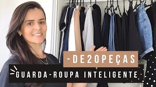 COMO MONTAR UM GUARDA  ROUPA INTELIGENTE FEMININO Roupas essenciais para montar um guarda  roupa [upl. by Fischer811]