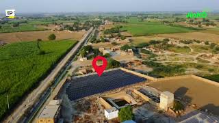 285 Kwp Grid Tie Solar system at Rahman Aziz Agro Industries Rajan Pur [upl. by Pacifa]