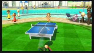 Wii Sports Resort  Table Tennis Champ [upl. by Alebasi]