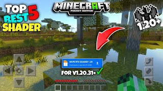 Top 5 Best Shaders For Minecraft Pe 120 Render Dragon  Shaders For Mcpe Minecraft PeBe [upl. by Elie]