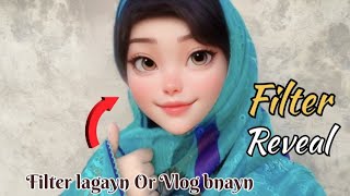 How to use Cartoon Filter for Youtube Videos 😍  Tiktok Cartoon Filter itsAishay [upl. by Leblanc132]