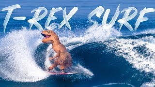 WE SURFED IN TREX SUITS [upl. by Ailad]