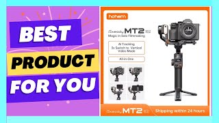 Hohem MT2 Kit 3Axis Handheld Gimbal for Mirrorless Camera Stabilizer [upl. by Baerman]