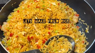 How to make THE BEST NIGERIAN FRIED RICE  Mind blowing fried rice friedrice nigerianfriedrice [upl. by Winne]