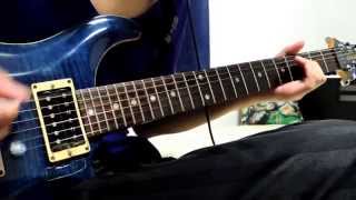 Agitated Screams of Maggots  DIR EN GREY Guitar Cover ギター [upl. by Atteselrahc]