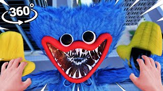 360° HUGGY WUGGY EATS YOU  Poppy Playtime Vr [upl. by Legir679]