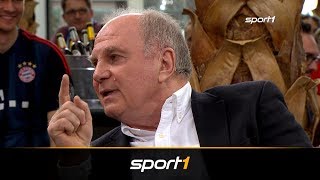 HamannKritik So giftig schießt Uli Hoeneß zurück  SPORT1  CHECK24 DOPPELPASS [upl. by Ahcurb]