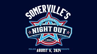 Somervilles National Night Out 2024 [upl. by Asertal]