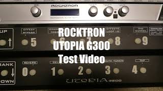 ROCKTRON UTOPIA G300 TEST VIDEO [upl. by Wohlert]