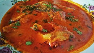 Maharashtrian style pomfret fish curry Fish Curry Recipe In Hindi [upl. by Eittak]