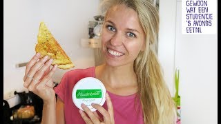 TOSTI MET KRUIDENBOTER  gewoon wat een studentje s avonds eet [upl. by Perlie]